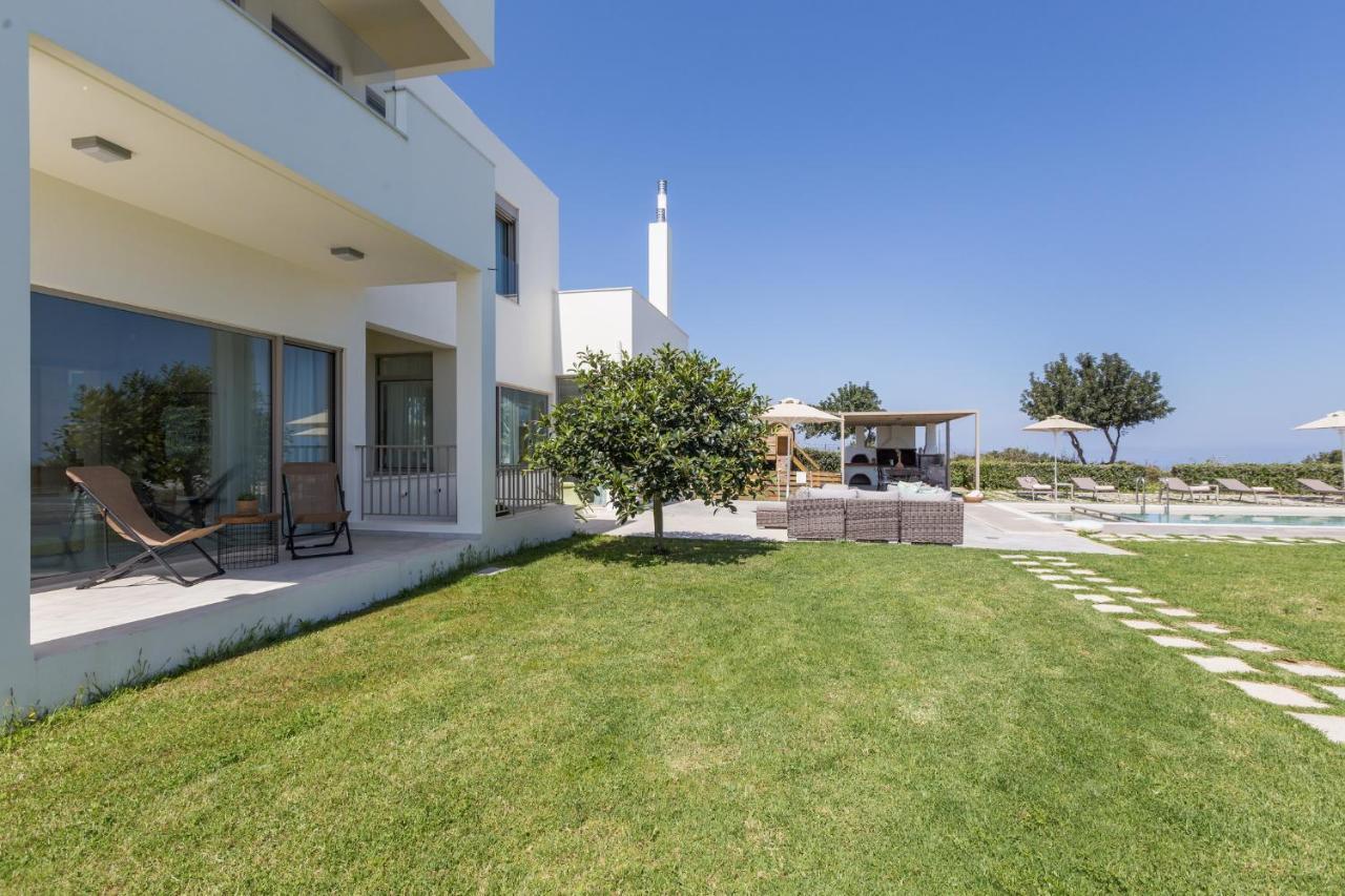 Lux Villa Mia With Heated Pool, 2Km To Beach & Childrens Area! Mikro Metochi 외부 사진