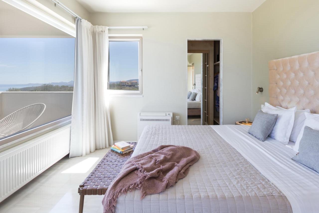 Lux Villa Mia With Heated Pool, 2Km To Beach & Childrens Area! Mikro Metochi 외부 사진