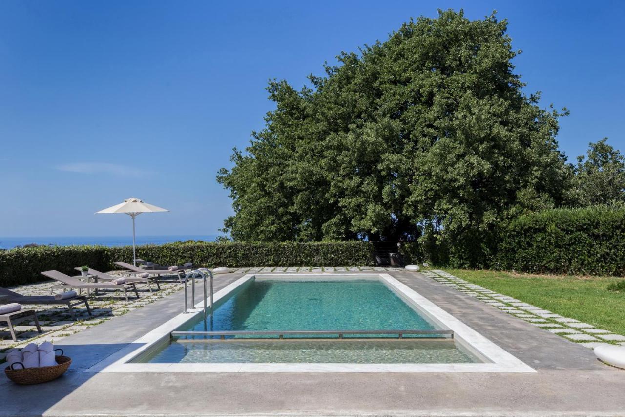 Lux Villa Mia With Heated Pool, 2Km To Beach & Childrens Area! Mikro Metochi 외부 사진