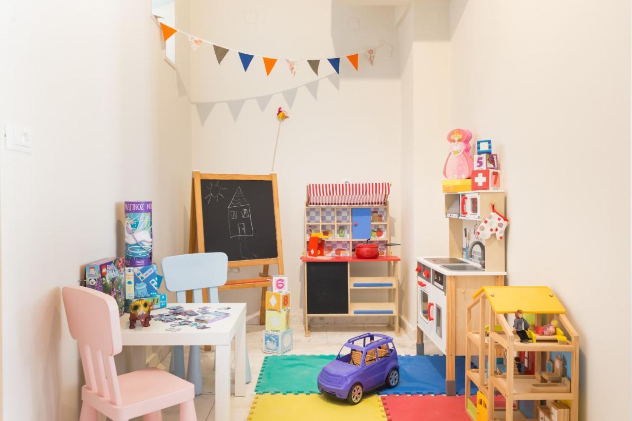 Lux Villa Mia With Heated Pool, 2Km To Beach & Childrens Area! Mikro Metochi 외부 사진